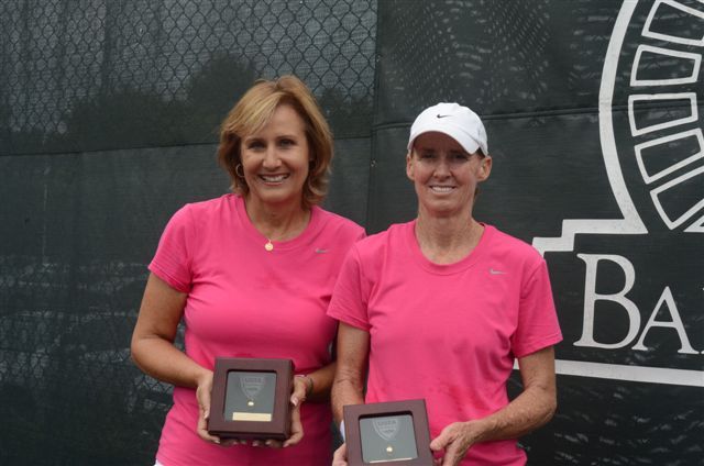 BallenIsles tennis - Gold Ball winners Tracy Worley-Hagen and Kathy Vick
