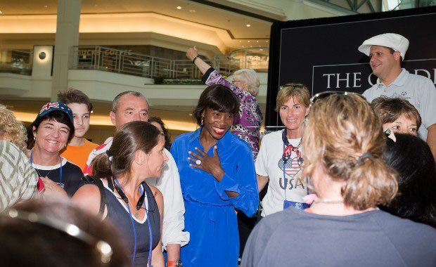 Venus Williams makes surprise guest appearance
