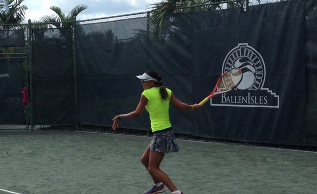 CBS News 12 reports on tennis event at BallenIsles Country Club