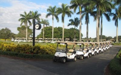 Excellent media turn out at The Falls Club for Palm Beach Senior Open Pro-Am