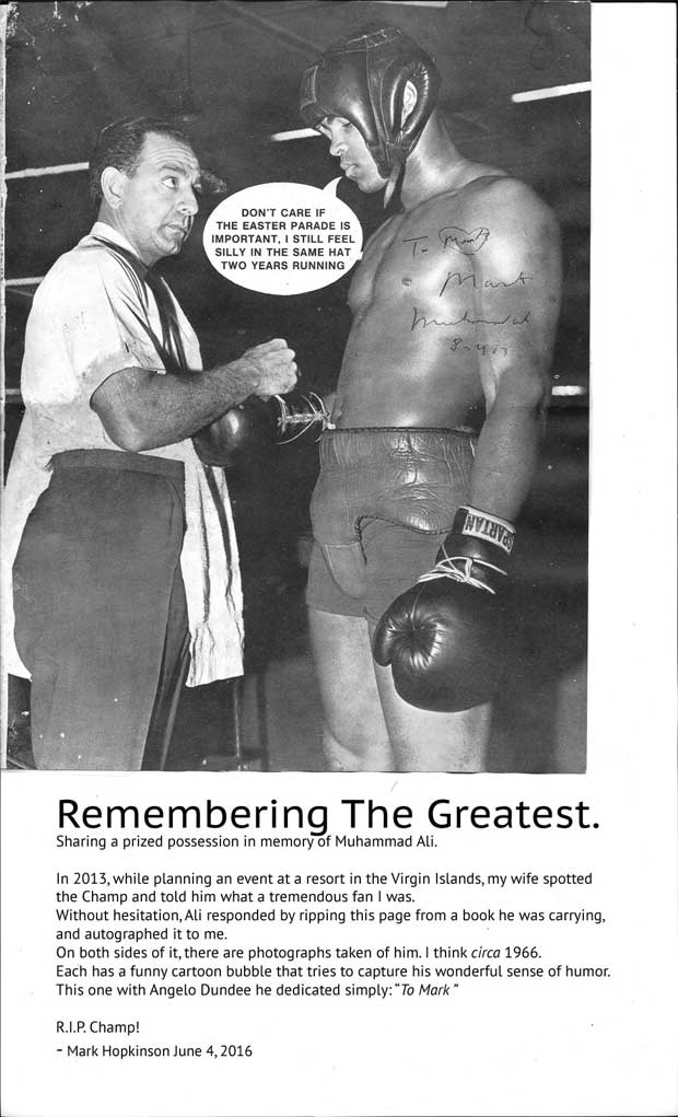Remembering Muhammad Ali-The-Greatest