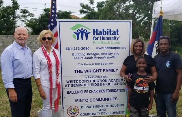 BallenIsles Charities Foundation “Grants in Action” – Habitat for Humanity Groundbreaking Ceremony