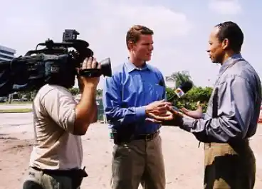 Mark Hopkinson interviewed by Channel 5