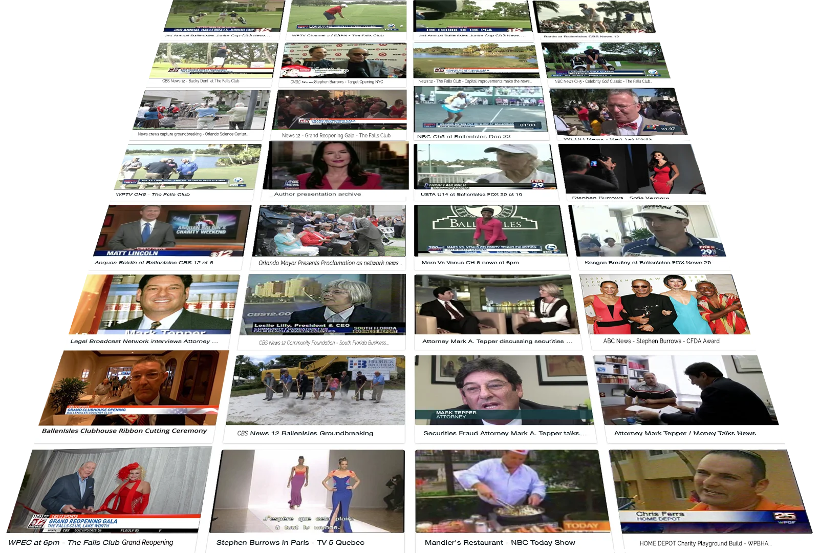 NewsMark Public Relations clients as seen in media